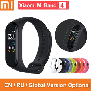 Global version original xiaomi mi band 4 color screen 2019 latest music smart bracelet heart rate fitness 135mAh bluetooth 5.0 - Amzon World