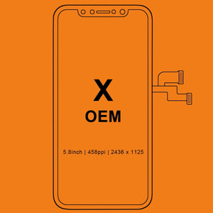 Grade For iPhone X S Max XR LCD Display For Tianma AMOLED OEM Touch Screen With Digitizer Replacement Assembly Parts Black - Amzon World