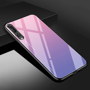 Gradient Tempered Glass Phone Case For Huawei Mate 20 10 P20 Pro P30 Lite Nova 3i 3E 4 Coque Capa For Honor 8X 9 10 Lite Cover - Amzon World