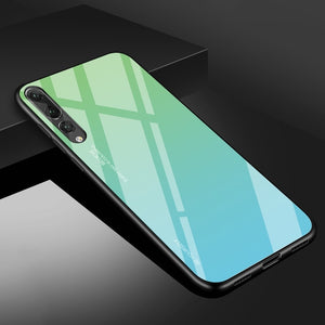 Gradient Tempered Glass Phone Case For Huawei Mate 20 10 P20 Pro P30 Lite Nova 3i 3E 4 Coque Capa For Honor 8X 9 10 Lite Cover - Amzon World