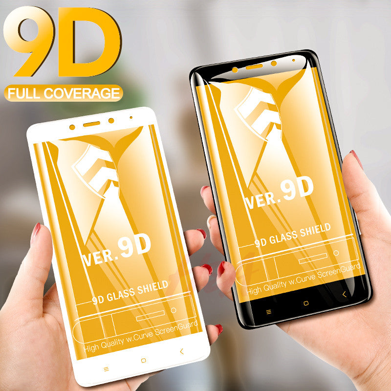 H&A 9D Full Cover Tempered Glass For Xiaomi Redmi Note 5 6 Pro Protective Glass Redmi 4X 5A 6A 5 Plus 6 Pro S2 Screen Protector - Amzon World