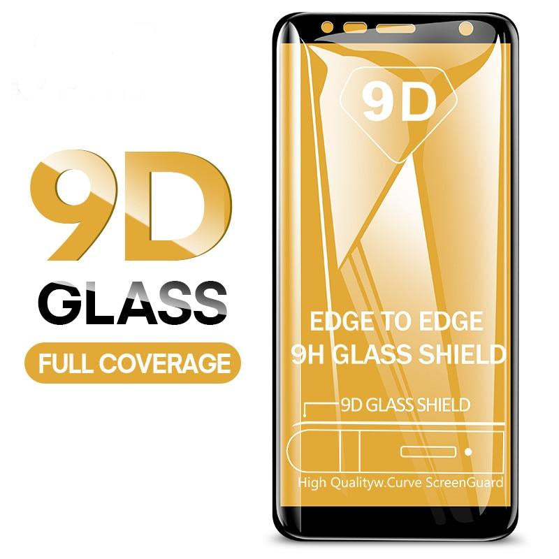 9D Tempered Glass For Samsung Galaxy J4 Plus J6 J8 A6 A8 A7 2018 Screen Protector A5 A3 A7 2017 Protective Glass Film - Amzon World