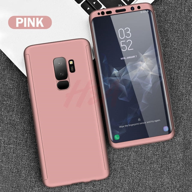 H&A Luxury 360 Full Cover Phone Case For Samsung Galaxy S10 S9 S8 Plus S7 Edge Note 9 8 10 Shockproof Cover S10 lite Fundas Capa - Amzon World