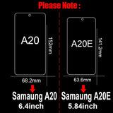 3PCS Tempered Glass For Samsung Galaxy A50 A30 Screen Protector Glass For Samsung Galaxy M20 M30 A20 A20E A40 A80 A70 A60 Glass - Amzon World