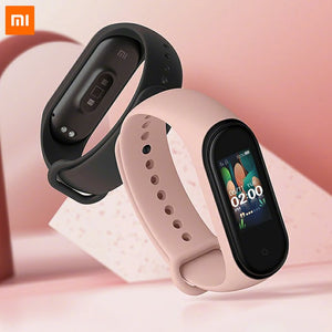 In Stock Original Xiaomi Mi Band 4 Smart Miband 3 Color Screen Bracelet Heart Rate Fitness Music Bluetooth 50M Waterproof Band4 - Amzon World