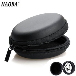 HAOBA Earphone Holder Case Storage Carrying Hard Bag Box Case For Earphone Headphone Accessories Earbuds memory Card USB Cable - Amzon World