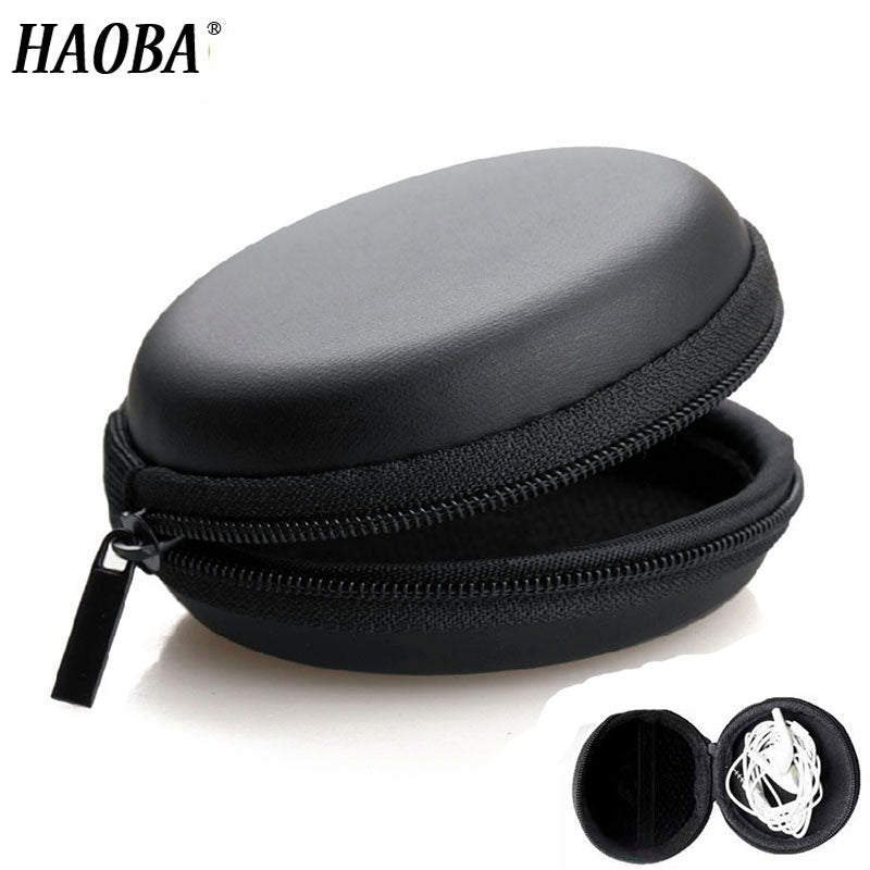 HAOBA Earphone Holder Case Storage Carrying Hard Bag Box Case For Earphone Headphone Accessories Earbuds memory Card USB Cable - Amzon World