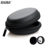 HAOBA Earphone Holder Case Storage Carrying Hard Bag Box Case For Earphone Headphone Accessories Earbuds memory Card USB Cable - Amzon World