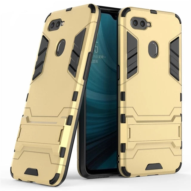 Armor Case OPPO AX7 Case Shockproof Robot Silicone Rubber Hard Back Phone Cover For OPPO AX7 AX7 Pro CPH1893 CPH1901 - Amzon World