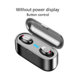 HATOSTEPED Bluetooth Earphones 5.0 TWS Mini Wireless Headset Power Display Earphone with charging box Sports Earbuds Gaming - Amzon World