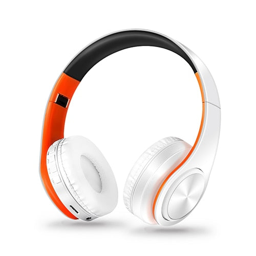 HIFI stereo earphones bluetooth headphone music headset FM and support SD card with mic for mobile xiaomi iphone sumsamg tablet - Amzon World