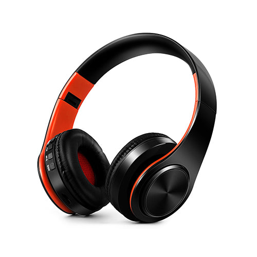 HIFI stereo earphones bluetooth headphone music headset FM and support SD card with mic for mobile xiaomi iphone sumsamg tablet - Amzon World