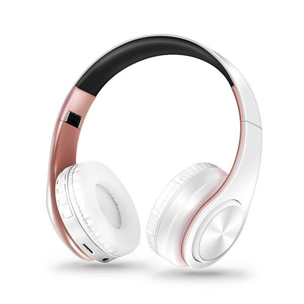 HIFI stereo earphones bluetooth headphone music headset FM and support SD card with mic for mobile xiaomi iphone sumsamg tablet - Amzon World