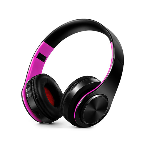 HIFI stereo earphones bluetooth headphone music headset FM and support SD card with mic for mobile xiaomi iphone sumsamg tablet - Amzon World