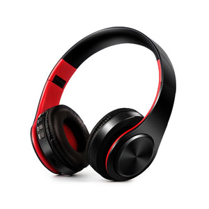 HIFI stereo earphones bluetooth headphone music headset FM and support SD card with mic for mobile xiaomi iphone sumsamg tablet - Amzon World