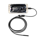 2M 1M 5.5mm 7mm Endoscope Camera Flexible IP67 Waterproof Inspection Borescope Camera for Android PC Notebook 6LEDs Adjustable - Amzon World