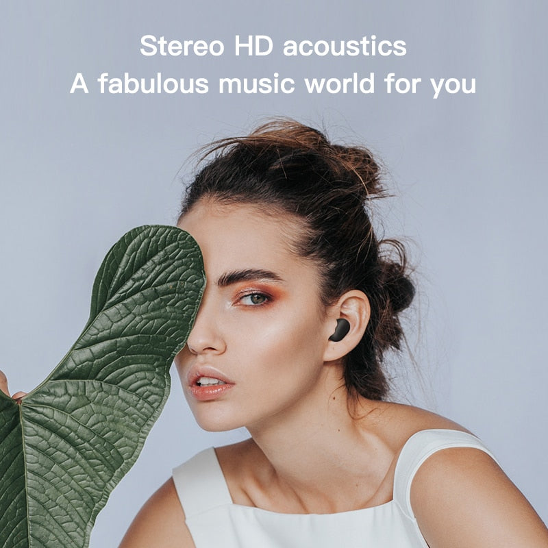 Haylou GT1 TWS Fingerprint Touch Bluetooth Earphones, HD Stereo Wireless Headphones,Noise Cancelling Gaming Headset - Amzon World