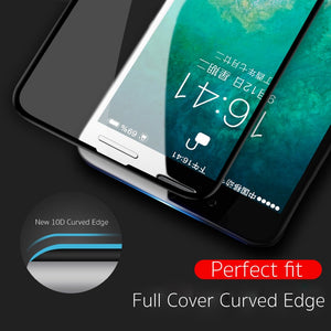 Suntaiho 10D protective glass for iPhone X XS 6 6S 7 8 plus glass screen protector for iPhone 7 6 X XR XS MAX screen protection - Amzon World