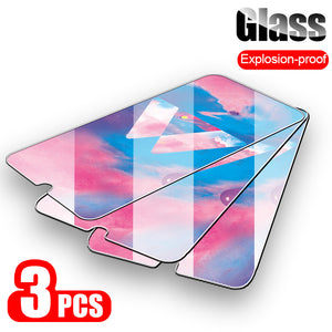 3PCS Tempered Glass For Samsung Galaxy A50 A30 Screen Protector Glass For Samsung Galaxy M20 M30 A20 A20E A40 A80 A70 A60 Glass - Amzon World