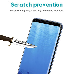 Tempered Glass Film For Samsung Galaxy Note 8 9 S9 S8 Plus S7 Edge 9D Full Curved Screen Protector For Samsung A6 A8 Plus 2018 - Amzon World