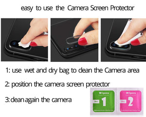 2-in-1 Camera Glass Redmi Note 7 Tempered Glass Screen Protector Xiaomi Redmi Note 7 Glass Film redmi note 7 screen protector - Amzon World