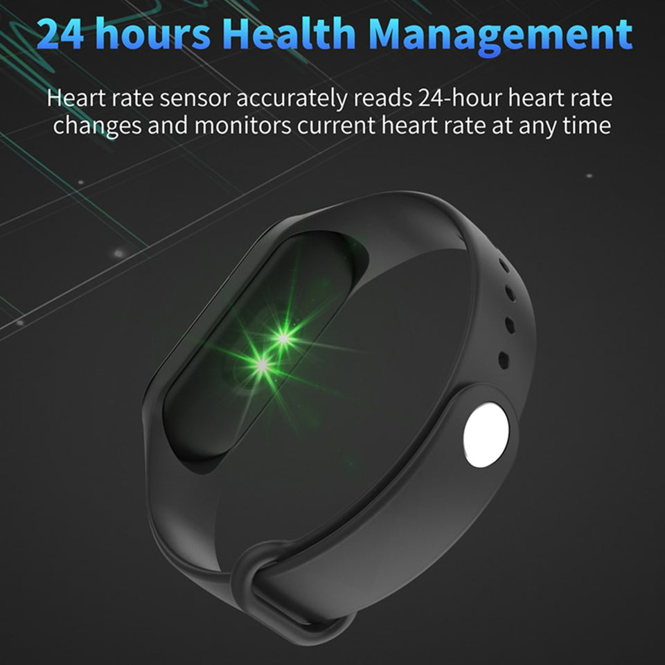 M3 Pro Smart Band Waterproof Fitness Tracker VS M3 Plus Smart Bracelet Blood Pressure Heart Rate Monitor PK Mi Band 3 - Amzon World