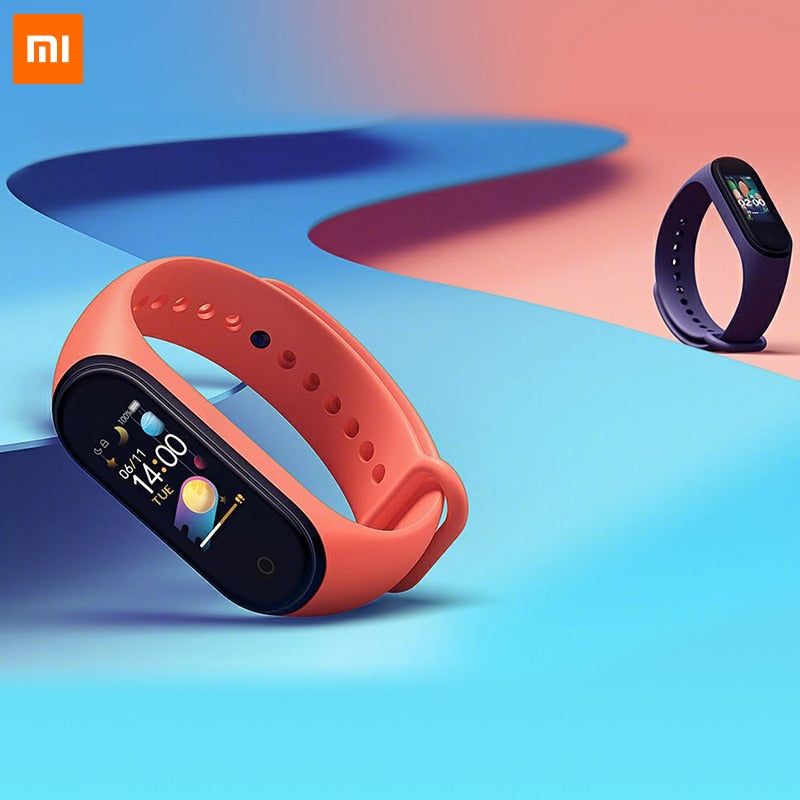 Xiaomi Mi Band 4 Smart Bracelet 3 Color AMOLED Screen Miband 4 Smartband Fitness Traker Bluetooth Sport Waterproof Smart Band - Amzon World