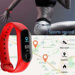 M3 Pro Smart Band Waterproof Fitness Tracker VS M3 Plus Smart Bracelet Blood Pressure Heart Rate Monitor PK Mi Band 3 - Amzon World