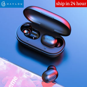 Haylou GT1 TWS Fingerprint Touch Bluetooth Earphones, HD Stereo Wireless Headphones,Noise Cancelling Gaming Headset - Amzon World