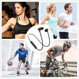 Magnetic Wireless Bluetooth Earphone Stereo Sports Waterproof Earbuds Wireless in-ear Headset with Mic For IPhone 7 Samsung - Amzon World