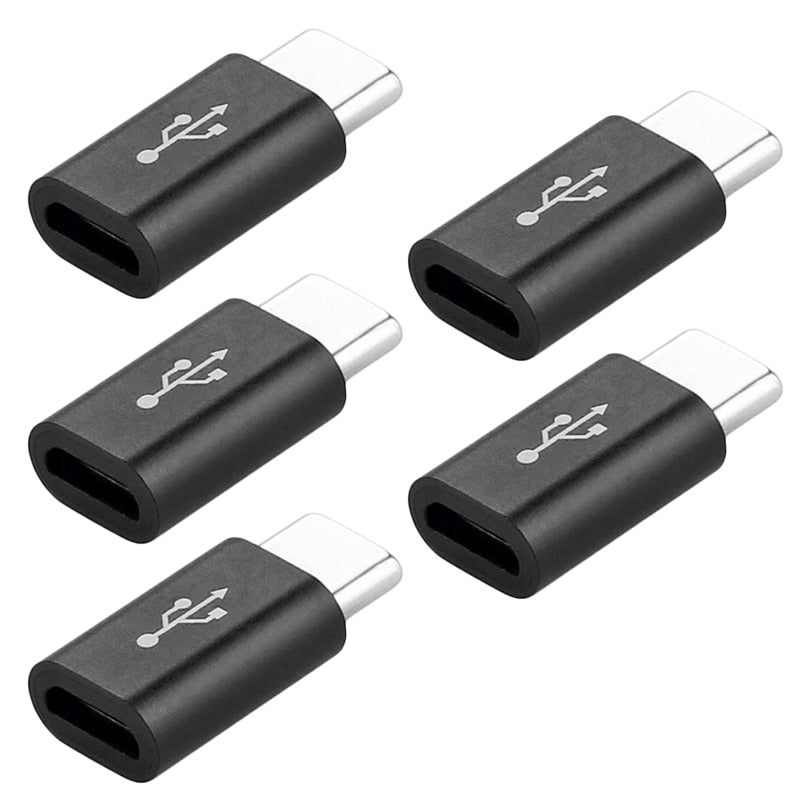 5/1PCS Mobile Phone Adapter Micro USB To USB C Adapter Microusb Connector for Huawei Xiaomi Samsung Galaxy A7 Adapter USB Type C - Amzon World