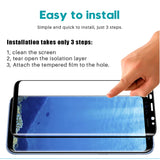 Tempered Glass Film For Samsung Galaxy Note 8 9 S9 S8 Plus S7 Edge 9D Full Curved Screen Protector For Samsung A6 A8 Plus 2018 - Amzon World
