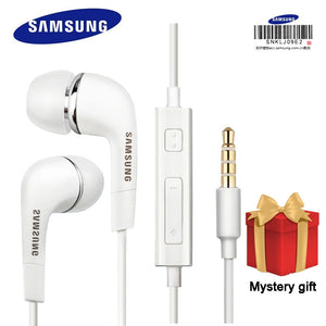 Samsung Earphones EHS64 Headsets With Built-in Microphone 3.5mm In-Ear Wired Earphone For Smartphones with free gift - Amzon World