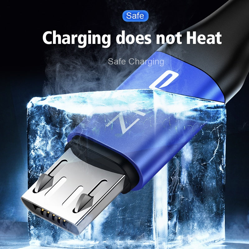 ZNP 1m 2m Micro USB Cable Fast Charging For Xiaomi Redmi Note 5 Pro Android Mobile Phone Data Cable for Samsung S7 Micro Charger - Amzon World