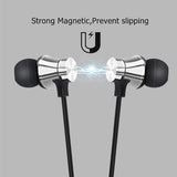 Magnetic Wireless Bluetooth Earphone Stereo Sports Waterproof Earbuds Wireless in-ear Headset with Mic For IPhone 7 Samsung - Amzon World