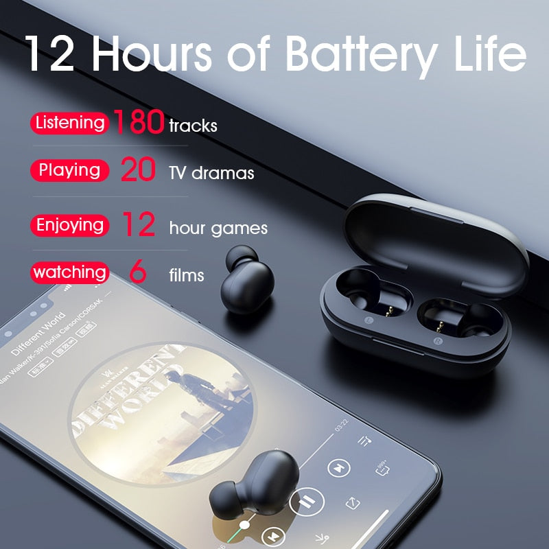 Haylou GT1 TWS Fingerprint Touch Bluetooth Earphones, HD Stereo Wireless Headphones,Noise Cancelling Gaming Headset - Amzon World