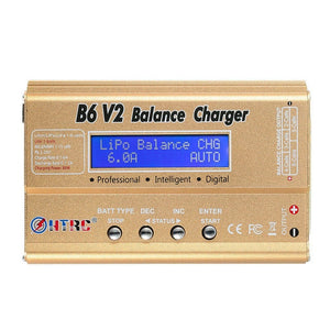 HTRC Imax b6 v2 Balance Charger 80W Professional Digital Discharger For LiHV LiIonLiFe NiCd NiMH PB Battery LiPo Charger - Amzon World
