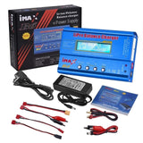 HTRC iMAX B6 80W Battery Charger Lipo NiMh Li-ion Ni-Cd Digital RC IMAX B6 Lipro Balance Charger Discharger + 15V 6A Adapter - Amzon World