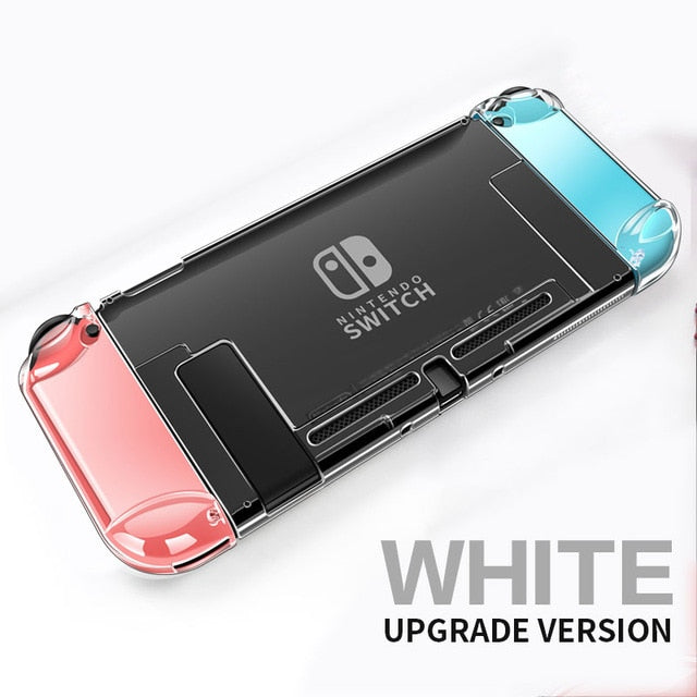 Hard PC Protection Cover For Nintend Switch NS NX Case Transparent Crystal Shell Console Controller Accessories With Stand Cases - Amzon World