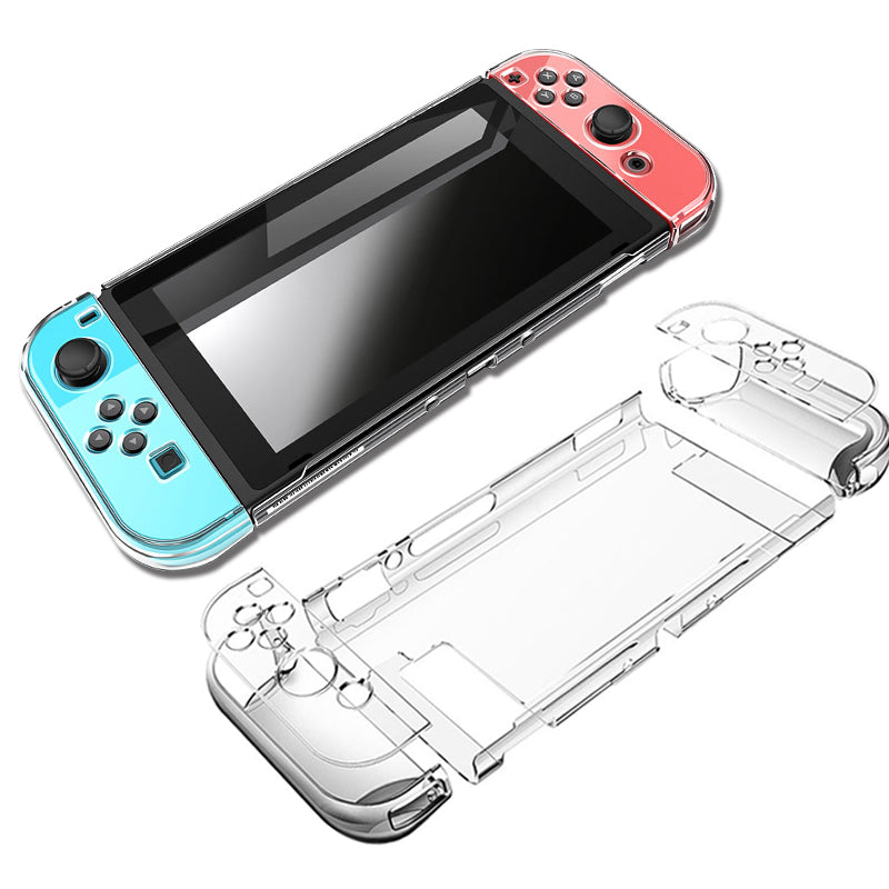 Hard PC Protection Cover For Nintend Switch NS NX Case Transparent Crystal Shell Console Controller Accessories With Stand Cases - Amzon World