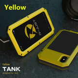 Heavy Duty Protection Doom armor Metal Aluminum phone Case for iPhone 11 Pro Max XR XS MAX 6 6S 7 8 Plus X 5S 5 Shockproof Cover - Amzon World