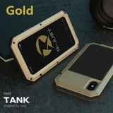 Heavy Duty Protection Doom armor Metal Aluminum phone Case for iPhone 11 Pro Max XR XS MAX 6 6S 7 8 Plus X 5S 5 Shockproof Cover - Amzon World