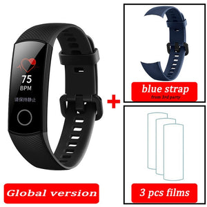 Honor band 5 smart band AMOLED Huawe honor smart watch heart rate fitness sleep swimming sport tracker - Amzon World