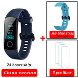 Honor band 5 smart band AMOLED Huawe honor smart watch heart rate fitness sleep swimming sport tracker - Amzon World