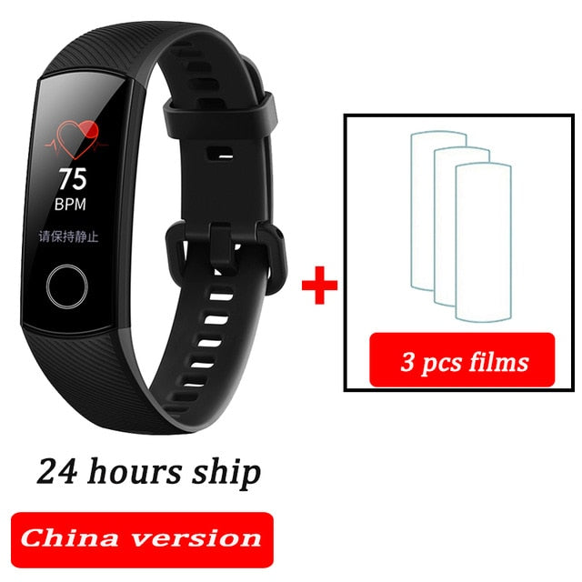 Honor band 5 smart band AMOLED Huawe honor smart watch heart rate fitness sleep swimming sport tracker - Amzon World