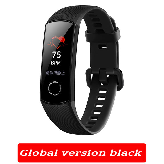 Honor band 5 smart band AMOLED Huawe honor smart watch heart rate fitness sleep swimming sport tracker - Amzon World