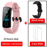 Honor band 5 smart band AMOLED Huawe honor smart watch heart rate fitness sleep swimming sport tracker - Amzon World