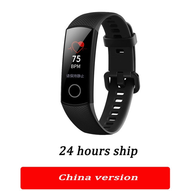 Honor band 5 smart band AMOLED Huawe honor smart watch heart rate fitness sleep swimming sport tracker - Amzon World