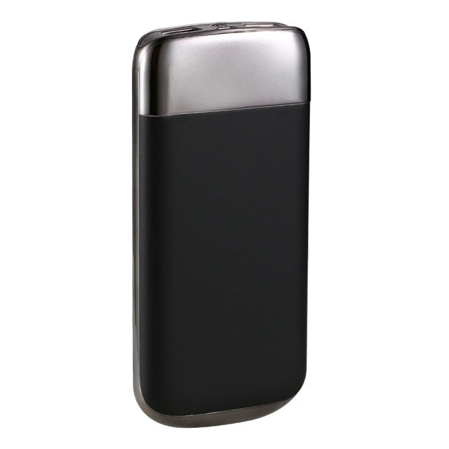 Hot 30000mah Power Bank External Battery PoverBank 2 USB LCD Powerbank Portable Mobile phone Charger for Xiaomi MI iphone X - Amzon World