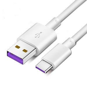 Huawei USB 5A Type C Cable  P30 P20 Pro lite Mate20 10 Pro P10 Plus lite USB 3.1 Type-C Original Supercharge Super Charger Cable - Amzon World